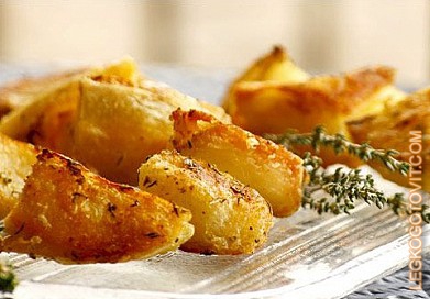 Фото рецепта: Хрустящий жареный картофель